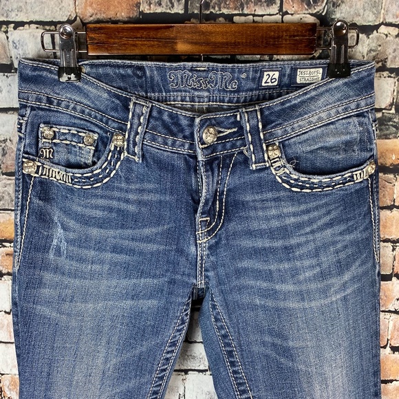 Miss Me Straight Leg Jeans - Picture 5 of 8